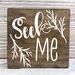 Small Scripture Signs, Abide In Me, Trust In Me, Seek Me