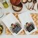 Initial cow tag hand towel