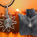 Sun necklace pendant by bendi's