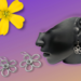 Daisy flower earrings by Bendi's