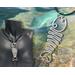 Fish necklace pendant by Bendi's