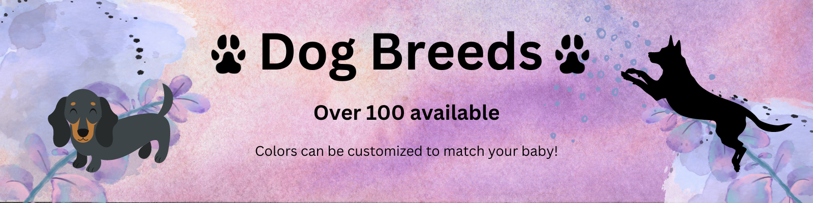 Over 100 Dog Breeds