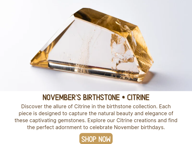 November Birthstone Citrine